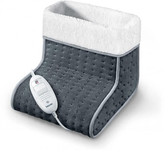 Beurer FW 20 Fußwärmer Cosy  531.06      3Stufen 100W grau Teddy-Innenfutter