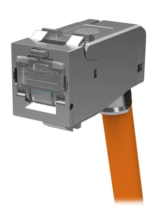 EasyLan FixLink SL RJ45-S KS EVP 270°    Kat6A ISO/IEC AWG24-22 Keyst.Modul VPE24