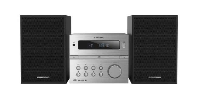 Grundig CMS 4200 BT DAB+ silber          Micro System 120W DAB+/UKW Bluetooth USB