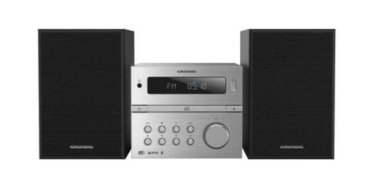Grundig CMS 4200 BT DAB+ silber          Micro System 120W DAB+/UKW Bluetooth USB