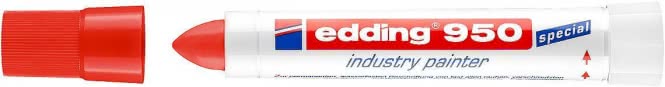 Edding e-950 Industrie Pastenmarker      rot 4-950002