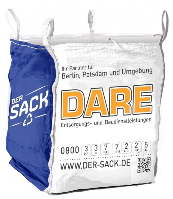 Der Sack1m³ Entsorgungssack     Berlin (Beladung bis ca. 1,3 t) BLN u. Potsdam