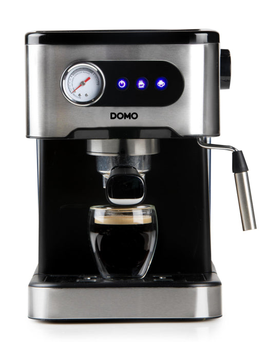 Domo DO 1138 K Espressomaschine          mit Manometer 20bar ed