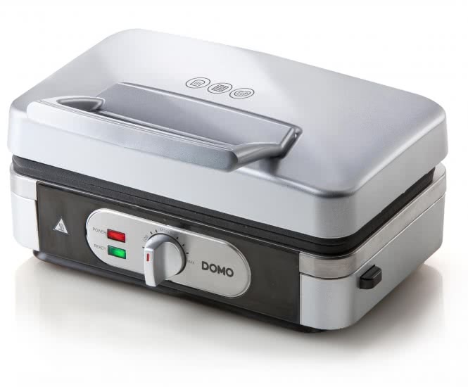Domo DO 9136 C Sandwichmaker             1000W 3x2 abnehmbare Platten