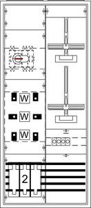 Striebel Mess-und Wandlerschrank KS405SB      1250x550 ohne Wandlerschienen