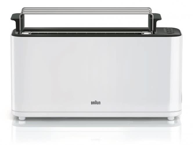 Braun HT 3110 ws Toaster                 PurEase 1000W Langschlitz 760043
