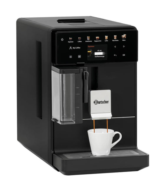Bartscher Easy Slim 200 Kaffeevollaut.   15 Programme Mahlgrad 9 Stufen