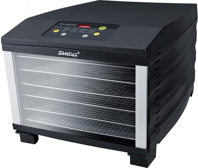 Steba ED 6 Dörrautomat                   6 Einsätze 37x30cm 35-90°C sw