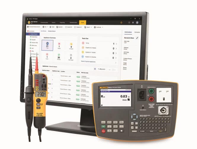 Fluke 6500-2 DE Tragbarer Gerätetester   ** inkl. TruTest Software ADV + T150
