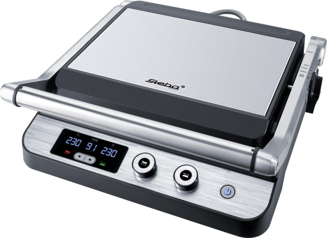 Steba FG 120 Kontaktgrill                1800W Grillfl. 2x27x24cm Glatt+Grill