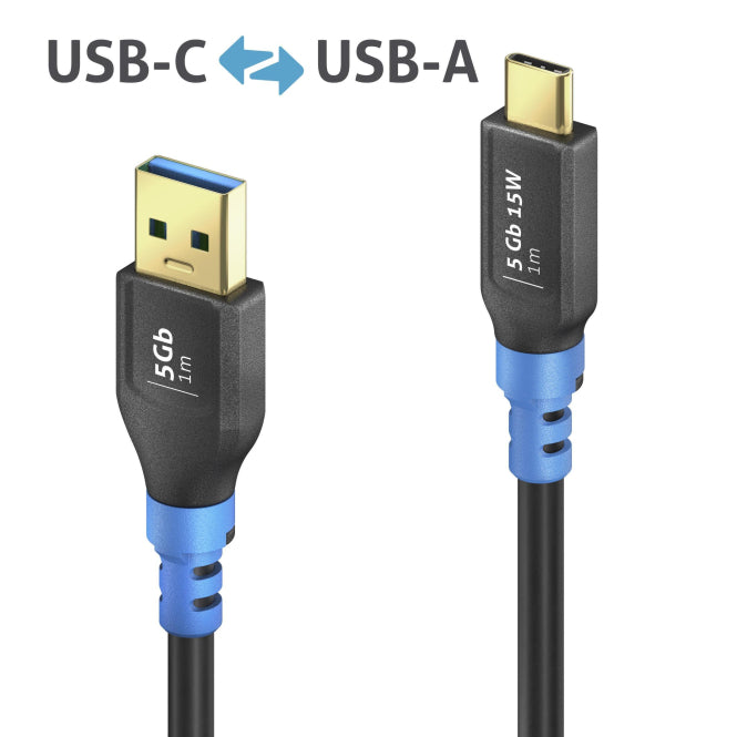 PureLink USB-Kabel 2m        FI-U320-020 FlexInstall,USB3.0,USB-C auf USB-A