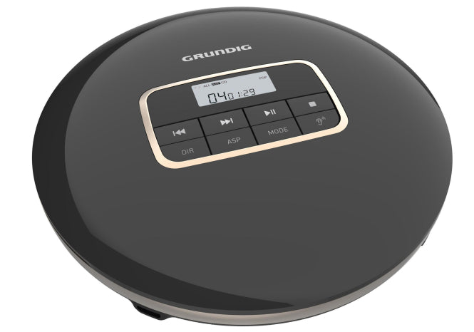 Grundig GCDP 8500 sw/si Discman          CD-R/-RW mp3 Anti-Shock Hörbuchfunktion