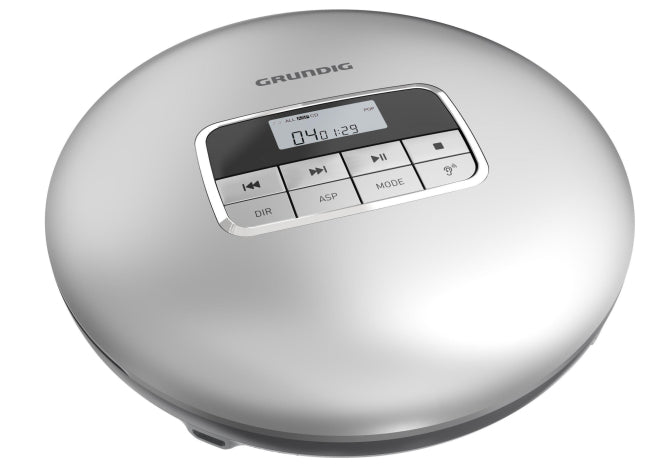 Grundig GCDP 8500 si/sw Discman          CD-R/-RW mp3 Anti-Shock Hörbuchfunktion