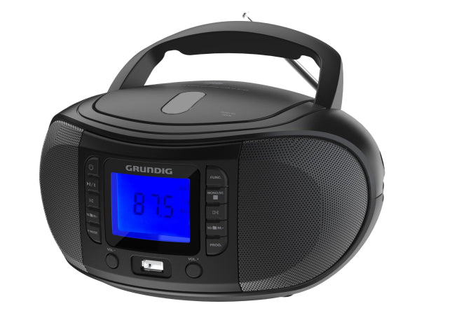 Grundig GRB 3500 CD-Radio sw             2x1,5W,UKW,Bluetooth,USB,Display