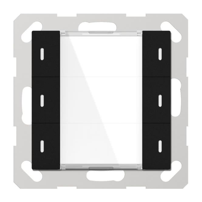 GVS Tastsensor ADVANCE+ 3- fach  8185406 schwarz inkl. Temp.sensor ADV-06/02.1.03
