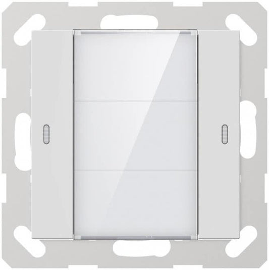 GVS Tastsensor ADVANCE+ 1-fach ws 284134 glänzend inkl.Temp.sensor ADV-02/02.2.00
