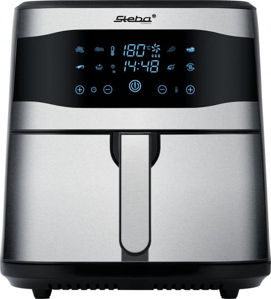 Steba HF 8000 family Heißluftfritteuse   1800W 8L 8 Prog. Timer max.200°C