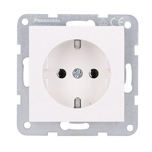 Panasonic Plus 55 Proj.  WDTT03029WH-EU1 Schuko Steckdose reinweiß 16A