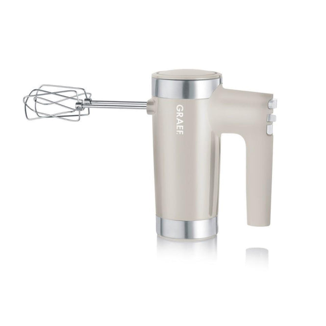 GRAEF HM 508 Handmixer                   600 Watt 7 Stufen Taupe