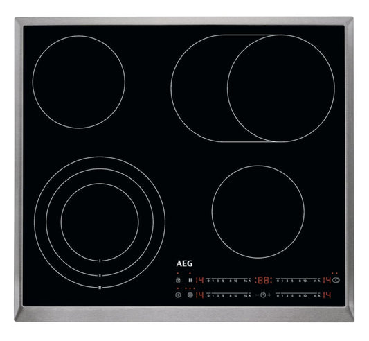 AEG HRB 64478 XB Kochfeld Ceran          autark 60cm Edelstahlrahmen
