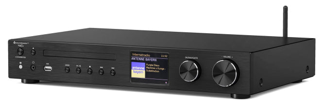 Soundmaster ICD4350SW Stereo-Receiver    2x50W RMS,Internet/DAB+/UKW,BT,CD