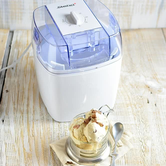Steba IC 20 Eismaschine                  1,5L Behälter bis 20 Kugeln 30min Timer