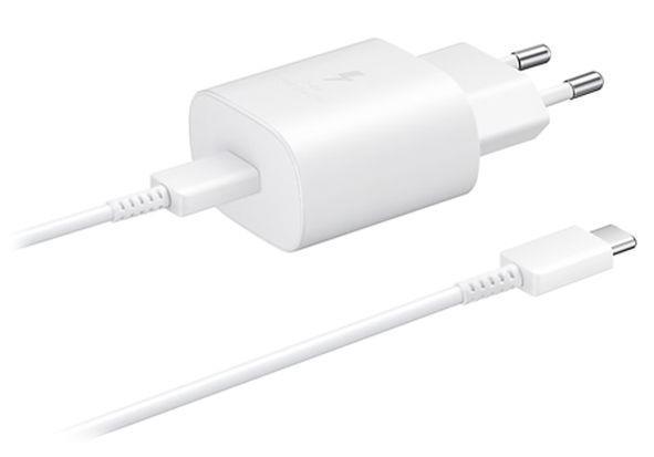 Samsung Lade-Set weiß         5161609991 USB-C Ladeadapter + USB-C Kabel 25W PD