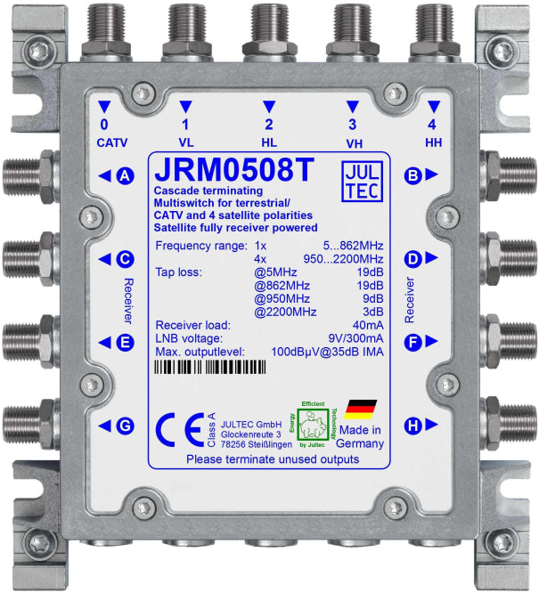 Jultec Multischalter            JRM0508T 5 auf 8