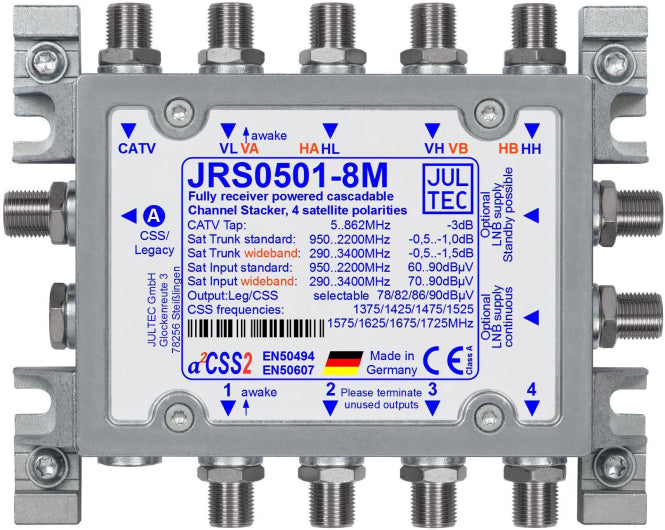 Jultec Einkabelmultischalter  JRS0501-8M 5 auf 1/8UB