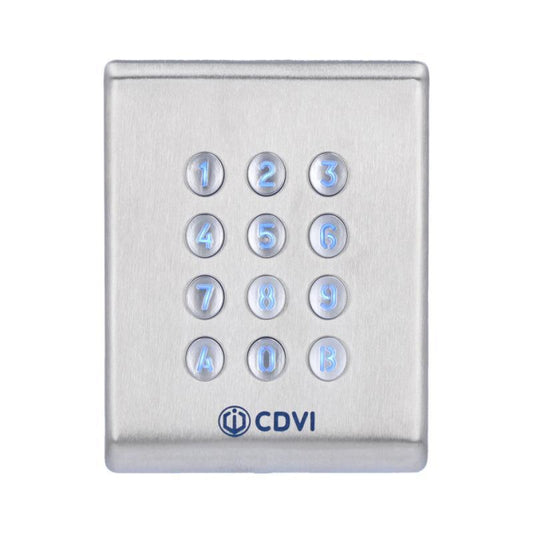 CDVI Edelstahl Codeschloss      KCIN-BT  Bluetooth mit abgesetzter Elektronik