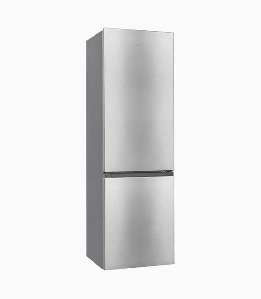 Exquisit KGC265-70-010E inox Kühlkombi   E 198/71L E 180x55x55,8cm