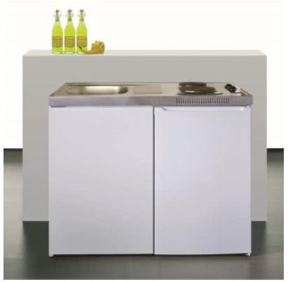 Stengel ME 100 SO-Links Pantryküche      73/8L **Fach Spülb. links ws o.Bohrung