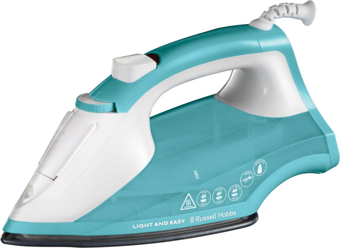 Russel Hobbs Dampfbügeleisen             Light&Easy Pro 2400W türkis