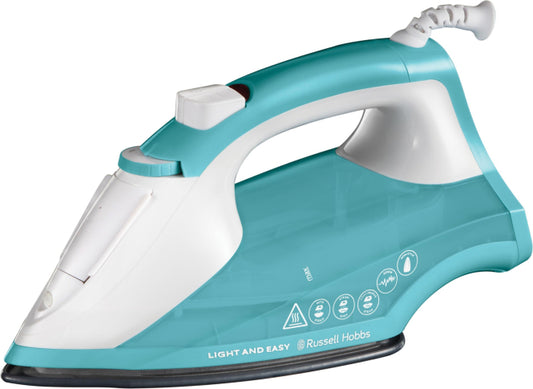 Russel Hobbs Dampfbügeleisen             Light&Easy Pro 2400W türkis