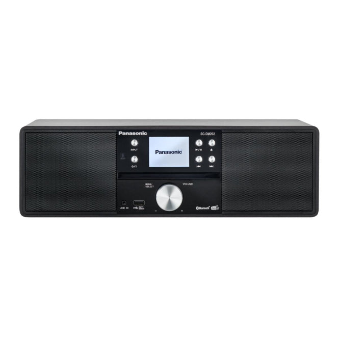 Panasonic SC-DM202EG-K sw Micro-System   DAB+/UKW,Bluetooth,40W,CD
