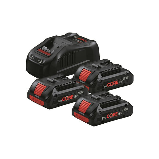 Bosch Starter Set ProCORE 18V 0615990N2G      3x4,0Ah +GAL 1880 CV Akku Set