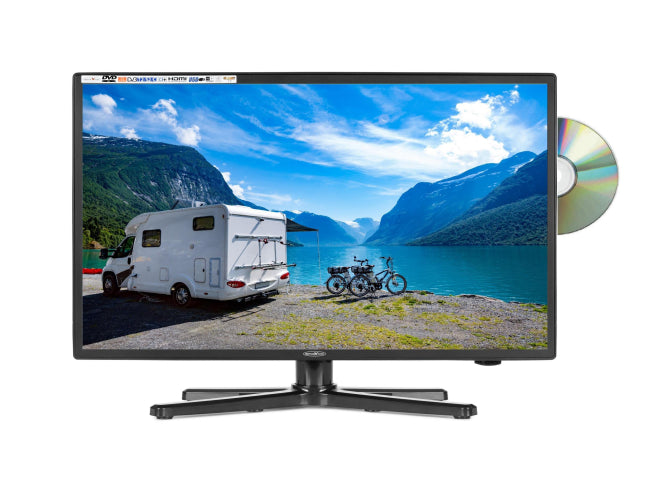 Reflexion LDDW19i+ LED-TV mit DVD-Player FHD,Multituner,Smart,Android,12/24V