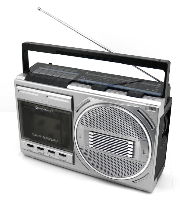 Soundmaster RR20SI Retro Radiorekorder   UKW/MW/KW,Kassette,USB,Bluetooth