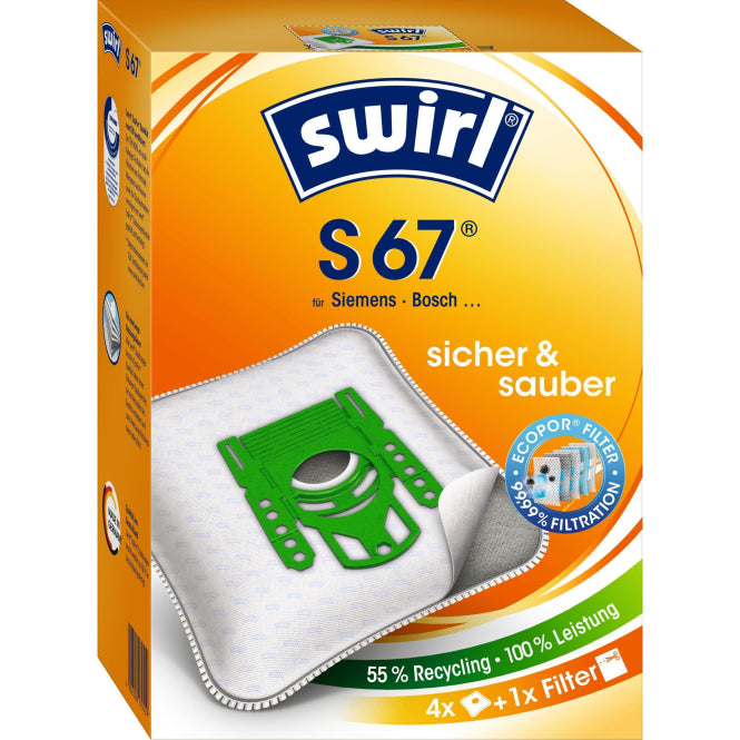 Melitta VE Staubfilter-Beutel S 67       (1VE=3Satz a 4 Tüten)MP Plus AirSpace