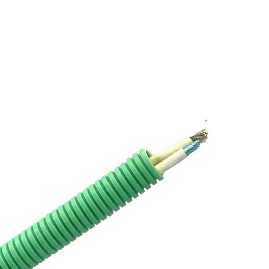 Kabowell  Datenleitung + Koaxleitung     im Wellrohr NW25 4x2 AWG26 100m Ring
