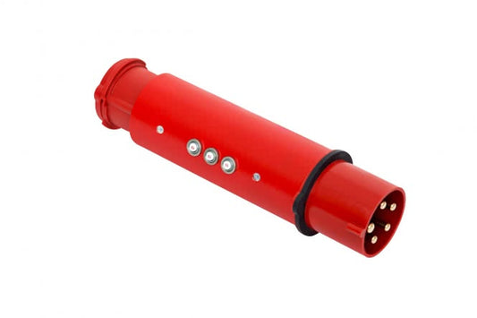 CEE-Adapter 63A/400V auf CEE 16A/400V    SL-3034A mit 3x 15A Sicherungsautomat