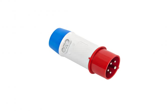 CEE-Adapter 16A/400V auf Schuko 16A/230V SL-3036