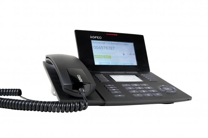 Agfeo ST 56 IP SENSORfon schwarz         Tischtelefon f.ES 2.2 6101572