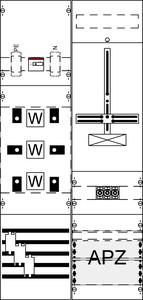 Striebel Mess-u.Wandlerfeld       KA4284 kpl.H3/B2 2CPX035092R9999