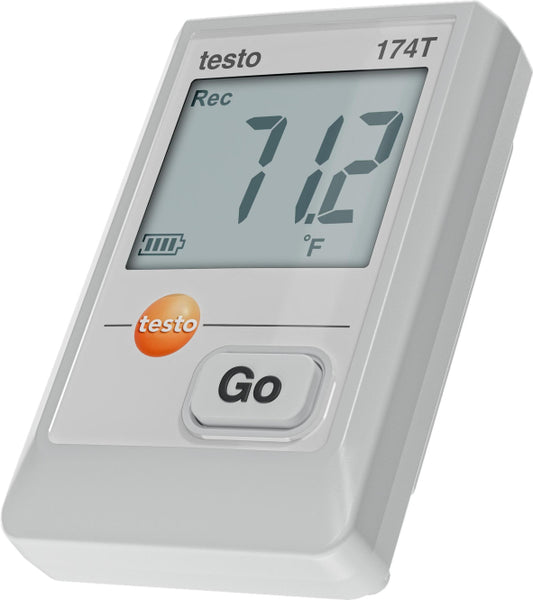 Testo 174 T Mini-Temperatur-Datenlogger  (weiß) mit USB-C            0572 1740 01