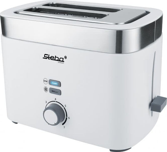 Steba TO 10 Bianco Toaster               930W 7 Stufen 2-Scheiben ws