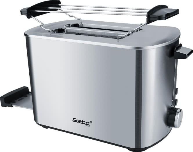 Steba TO 20 inox Toaster                 850W 7 Stufen 2-Scheiben ED