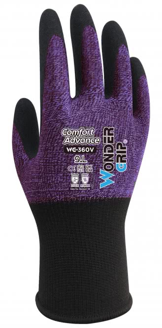 Wonder Grip Comfort Advance WG-360V      L/9 violett                       Retail