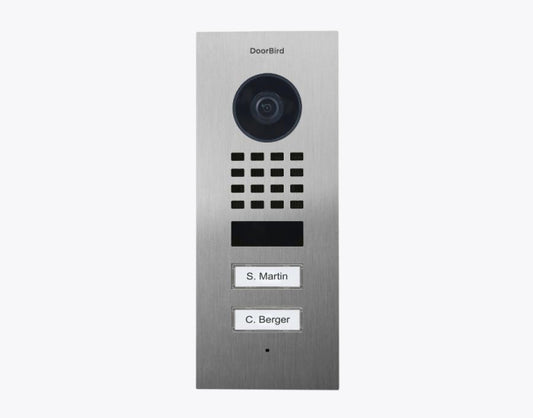 DoorBird IP Video Türstation   423866805 D1102V Unterputz Edelstahl