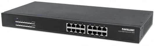 Intellinet 16-Port Gigabit        560993 PoE+ Switch 16xPoE-Ports 220W